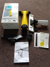 Kärcher WV60 Window Vacuum Cleaner With 2 Suction Heads, Spare Blade & Boxed
