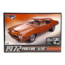 1972 Pontiac GTO 1:25 Muscle Car Model Kit - Orange Brand New Sealed Kit