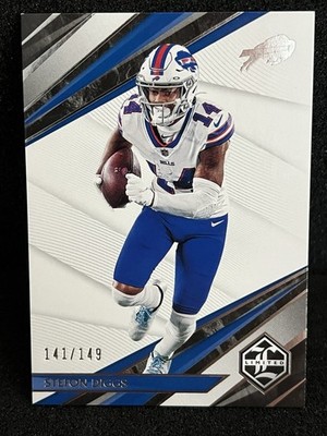 2021 Panini Limited Stefon Diggs #15 Spotlight Silver /149 Buffalo Bills