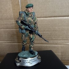 CHAS STADDEN: ROYAL MARINES COMMANDO FALKLANDS 1982 SOLDIER HAND PAINTED FIGURE