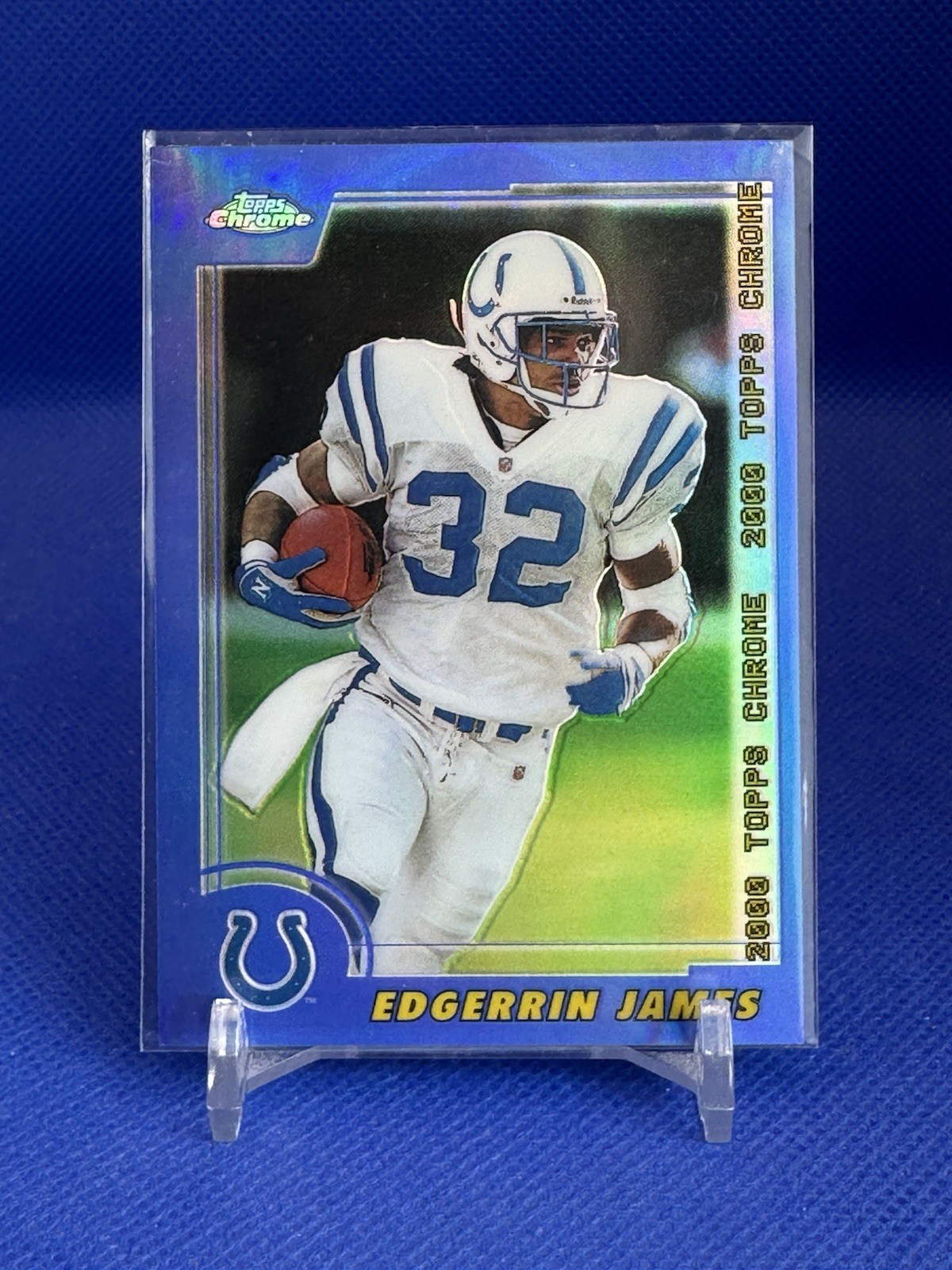 2000 Topps Chrome 148 Edgerrin James Refractor Indianapolis Colts