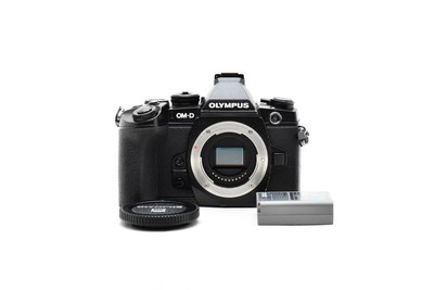 OLYMPUS OM-D E-M1 Body Black Mirrorless Digital Camera Tested Used Japan