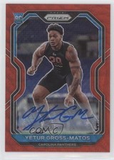 2020 Panini Prizm Rookie Red Wave 34/149 Yetur Gross-Matos #366 Auto 0jl