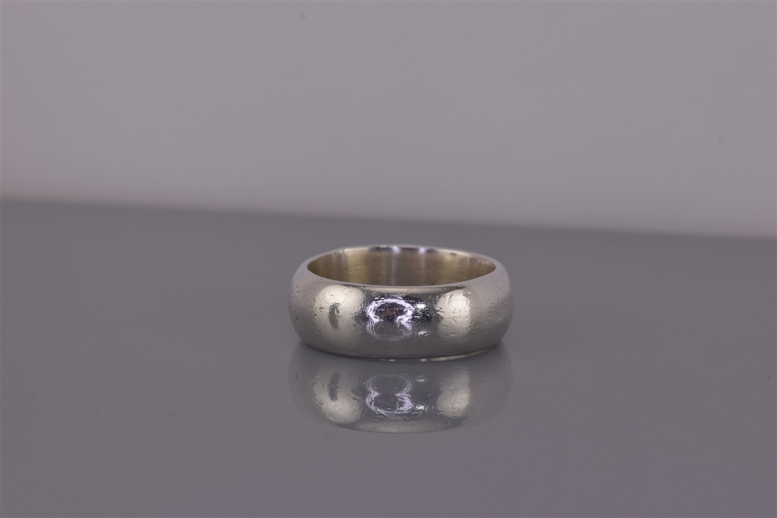 Sterling Silver 7mm Rounded Solid Classic Band Ri… - image 5