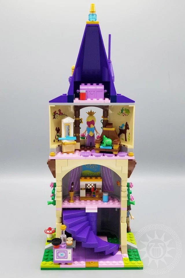 LEGO Disney RAPUNZEL'S CREATIVE TOWER 41054 Retirado Juego 100% Completo con Caja Foto 3 de 4
