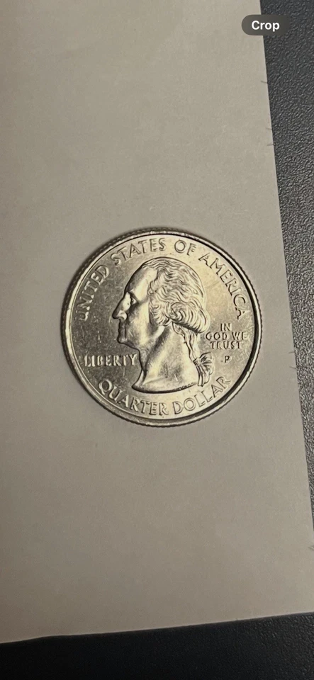 2008 P Alaska Quarter Dollar Bear Claw Error And Multiple Additional Errors Coin - Image 2 of 4