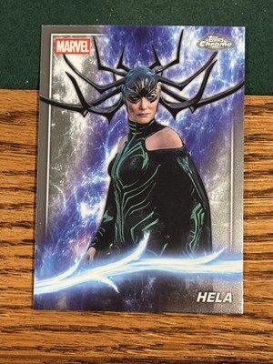 2025 Topps Chrome Marvel Studios Hela #76 Base