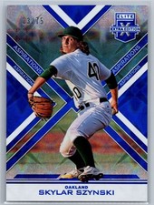 Skylar Szynski 2016 Panini Elite Extra Edition Blue Aspirations /75 #41