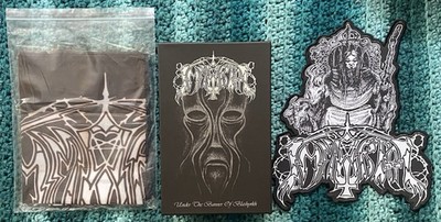 Immortal Under the Banner of Blashyrkh Cassette Box Darkness Shall Rise Abbath