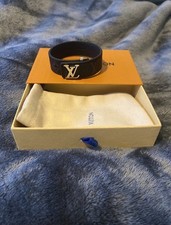 Men s Louis Vuitton LV Slim Bracelet Adjustab...