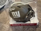 Lawrence Taylor Signed Salute To Service Riddell  Mini Helmet SWAU Auto
