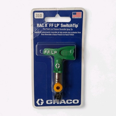 #ad Genuine Graco FFLP310 Fine Finish Low Pressure Reversible Spray Tip RAC X New $45.00