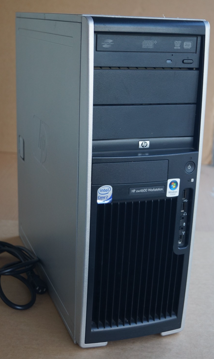 HP XW4600 Workstation Core 2 Duo E6550 @ 2.33GHz 3GB RAM 250GB HDD