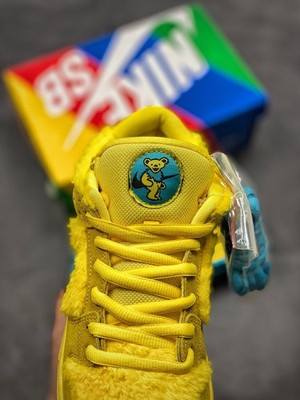 Size 13 - Nike Dunk Low SB x Grateful Dead Yellow Bear for sale