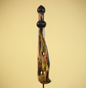 African Hand Carved Wood Tribal Fertility Figure Sculpture Art Decor-G6327