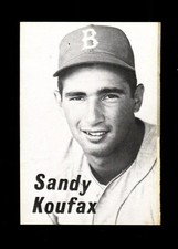 1975 Ed Broder 1955 WORLD CHAMPION DODGERS Sandy Koufax HOF NRMT OR BETTER RARE!