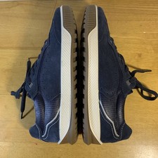 Ecco Suede & Leather Shoes - UK Size 8 - leather insoles, rubber soles  - Exc