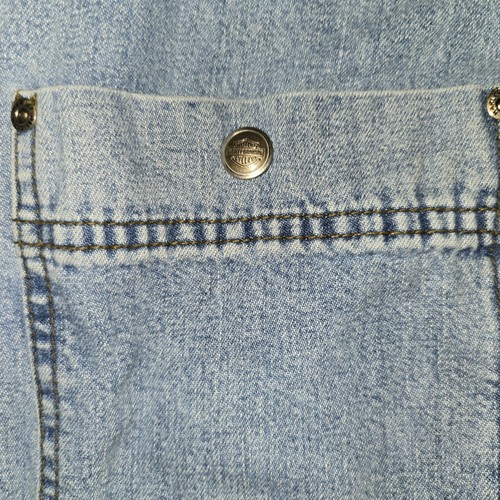 Harley Davidson Womens Denim Overalls Medium - Picture 13 of 13