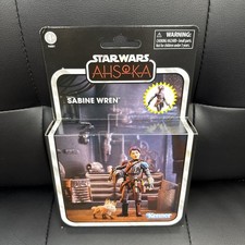STAR WARS THE VINTAGE COLLECTION AHSOKA 4 1 18 SABINE WREN ACTION FIGURE NIP
