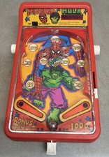 1979 Spider-Man & Hulk Pinball Mini, Castle Toy Co. Model #49-65545 Powers On