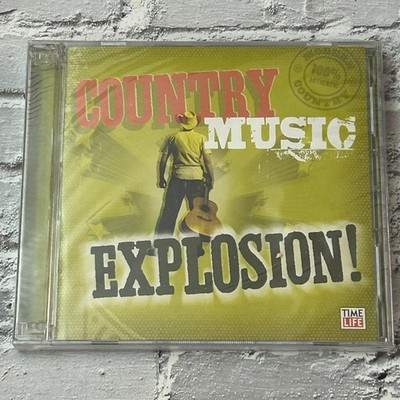 Country Music Explosion! CD 2-disc 2000 Time Life Rhino Compilation Hits