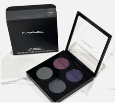 MAC cosmetics - EVIL EYE - eyeshadow x4 quad (purples blue grey) - new boxed