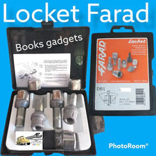 Per Nissan Terrano Kit Bulloni Antifurto Locket Farad Cerchi in lega Orig. DB1