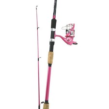 Okuma Fin Chaser “X” Series Fishing Rod Combo (Pink)