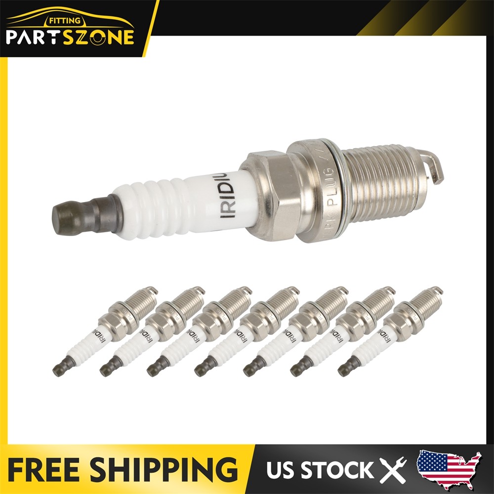 Set of 8 Iridium Spark Plugs For Jaguar S-Type XJ8 For Land Rover Range Rover