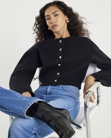 River Island Womens Black Cardigan Size S