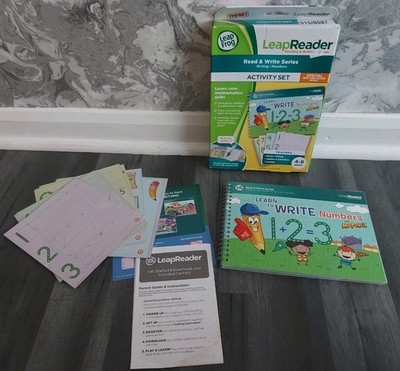 LeapFrog Leap Reader Lesen & Schreiben Serie Aktivitätsset Zahlen schreiben Kinder lernen