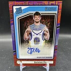 QUINTEN POST Auto Red Choice /99 2024-25 Panini Donruss #298 Warriors
