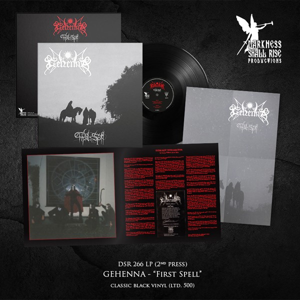Gehenna - First Spell Black Vinyl 2ND Press - Vinyl Record - G72Z-image