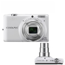98 NEW Nikon Coolpix S6500 Digital Camera 16MP 12x Optical zoom Face Detection