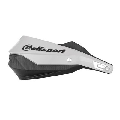 Handprotektoren Trail Blazer Handschützer handguards Motorrad Enduro weiß-sw