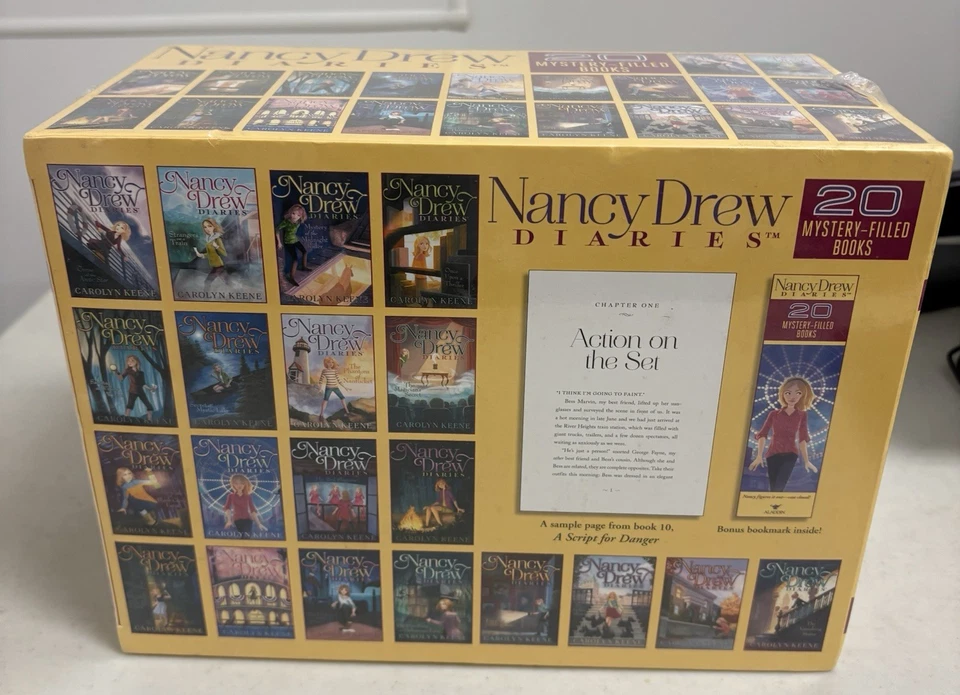 Nancy Drew Diaries By Carolyn Keene #1-20 Box Set Brand New - Image 2 of 4