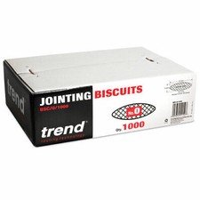 Biscuit Joints 1000pcs Jointing Carpentry Woodworking BSC/0/1000 Trend Tools
