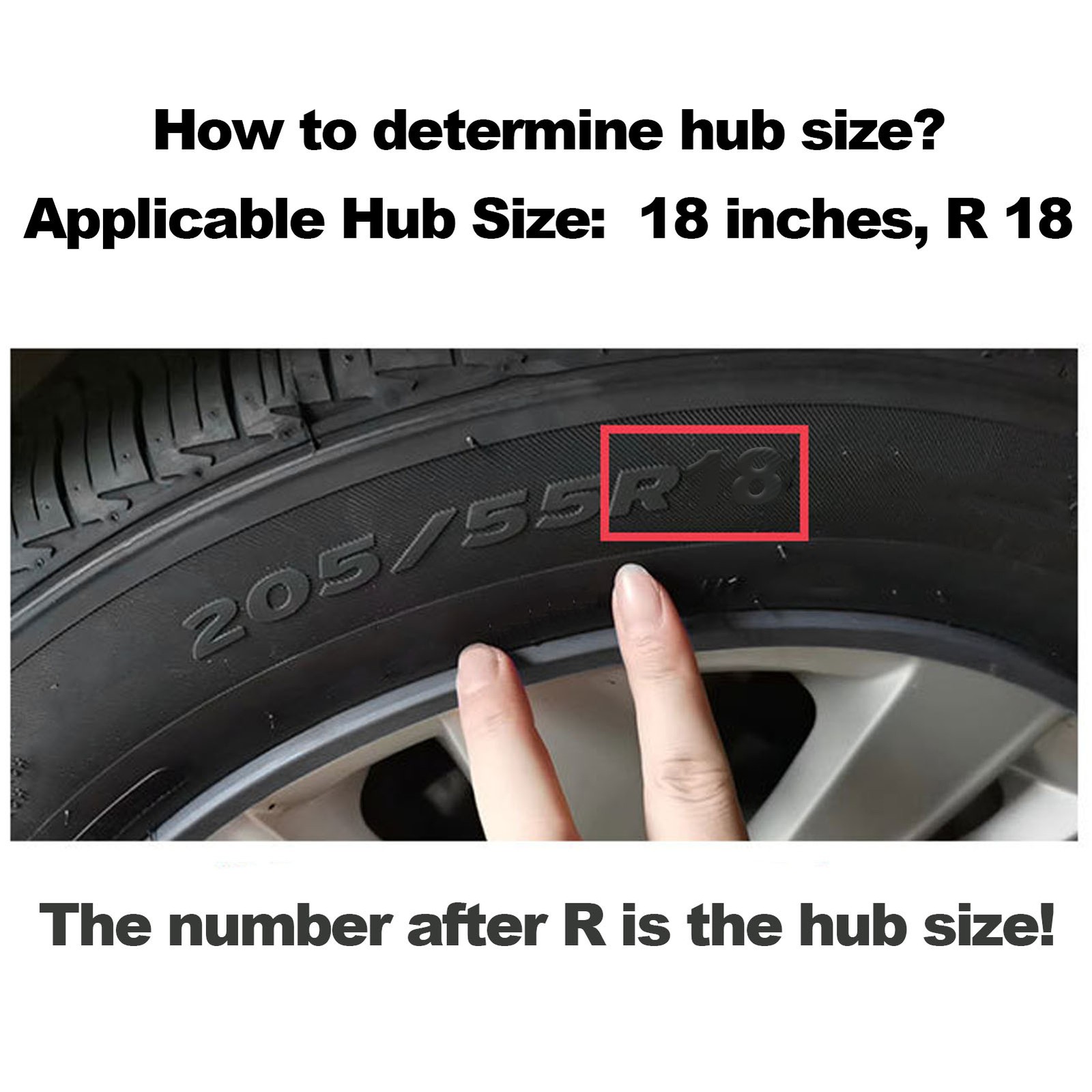 Black 4pcs 18 Inch Wheel Rim Protector Aluminium Alloy Wheel Hub Rim Ring Guard
