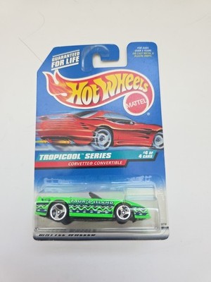 1997 Hot Wheels Tropicool Series Corvette Convertible 4 of 4 Diecadt  696 bB80