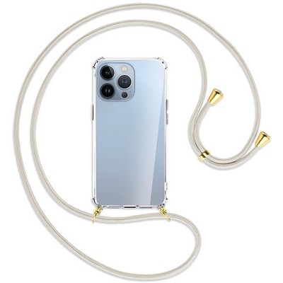 Handykette (G) für Apple iPhone 13 Pro Umhängehülle mit Band Case