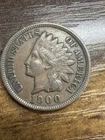 1900 Indian Head Cent Penny   Very fine  Nice Details “Actual Coin Pictured"
