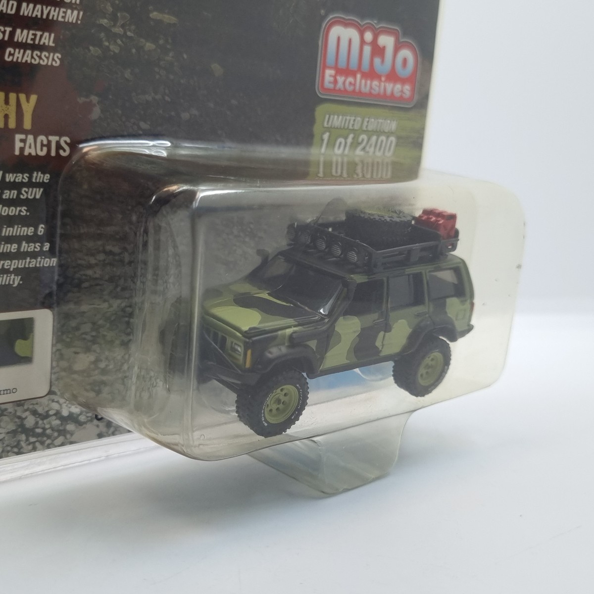 Johnny Lightning Mijo Jeep Cherokee XJ Camouflage Off Road | eBay