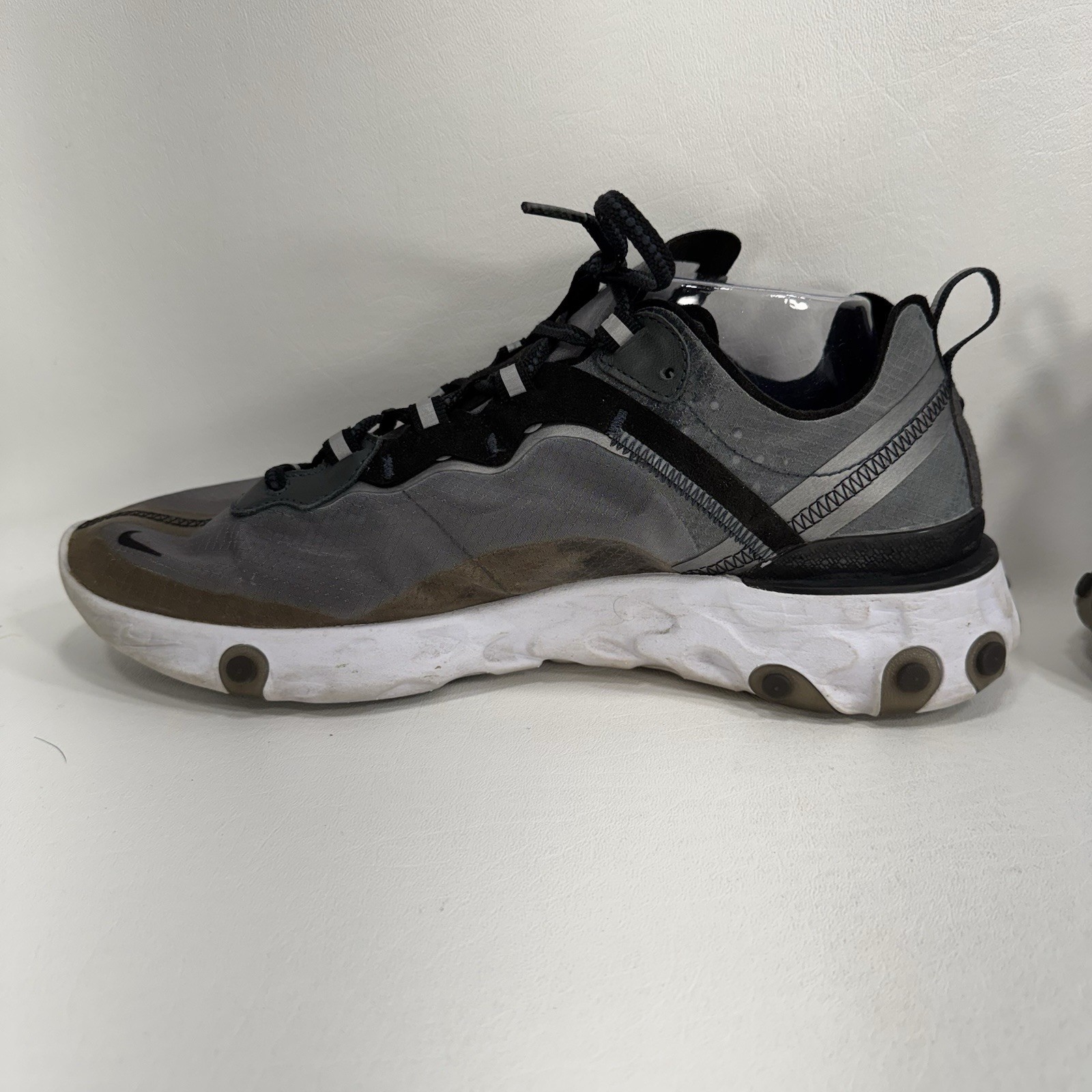 Nike React Element 87 Running Shoes Anthracite AQ… - image 8