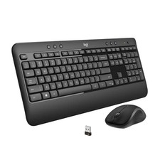 Logitech - MK540 Full-size Advanced Wireless Membrane Keyboard and Mouse Comb...