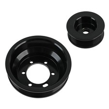 March Pulley Set Ratio Serpentine Black Fits Dodge 3.9 5.2 5.9l Setof3 10500-08