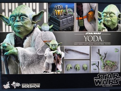 Star Wars DISNEY NEW HOT TOYS Sammelfigur Master Yoda E5 MMS369, NEU, OVP, TOP!