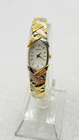 New ListingSeiko Watch Women 16mm White Dial Two Tone Oval 1N00-6R90 Vintage New Battery