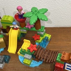 Lego Duplo Jake&rsquo;s Pirate Ship Neverland Captain  Hook Peter Pan INCOMPLETE READ