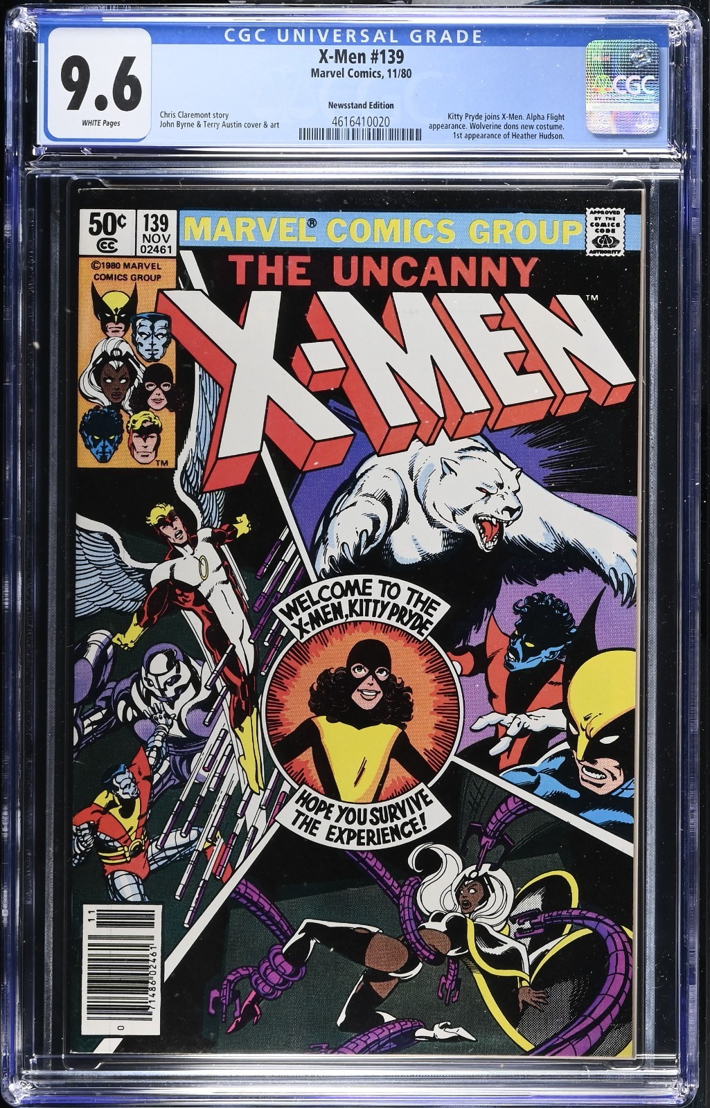 Chris Claremont氏 直筆サイン X-MEN #139 CGC9.0 X-Men #139 Value - GoCollect