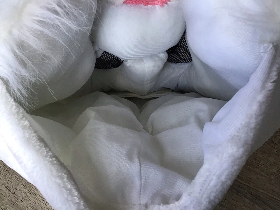 Disfraz de Conejito Adulto Unisex Disfraz De Lujo Peluche Conejo de Pascua Foto 3 de 4